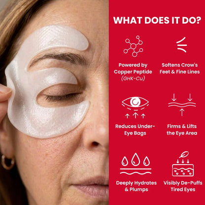 The 3-Zone Collagen Peptide Eye Mask