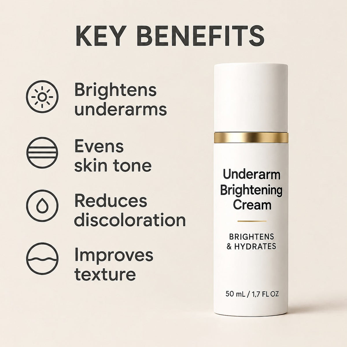 Maximum Strength Underarm Brightening Cream