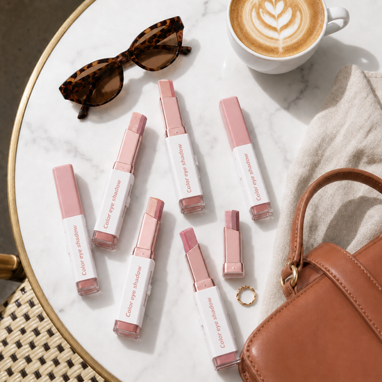 Travel friendly eyeshadow stick