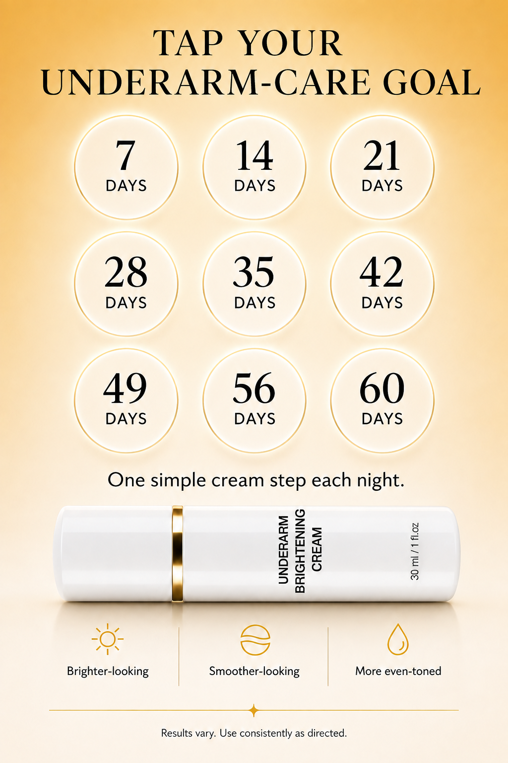 Maximum Strength Underarm Brightening Cream