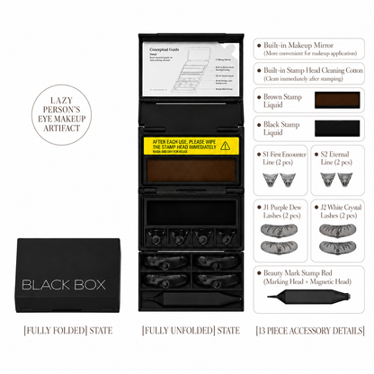 BLACK BOX 3-in-1 Lower Lash & Eyeliner Stamp Kit